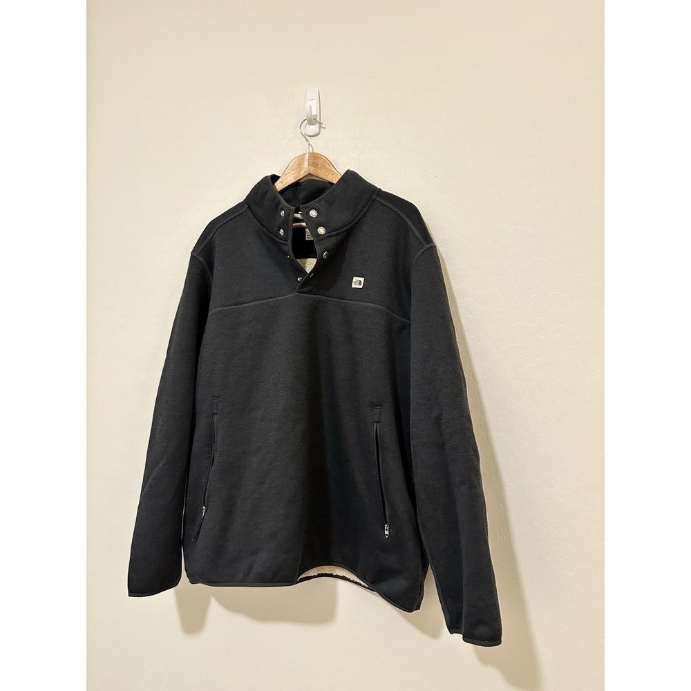 The North Face Men's Sherpa Patrol 1/4 Snap Heavy Fleece Pullover Jacket Size 2X